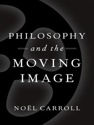 cover image of Philosophy and the Moving Image